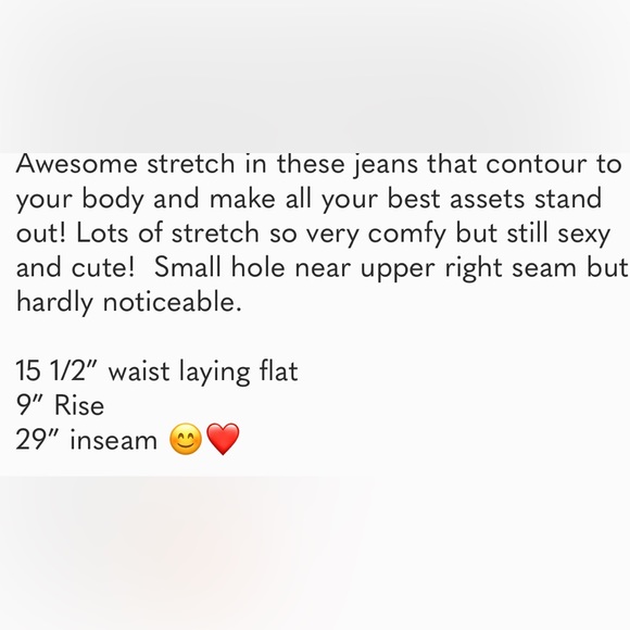 Buffalo Blu Harlow Curvy Stretch Straight Dark Denim Jeans Size 28 - Picture 14 of 14